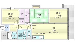 サングリュックコートの物件間取画像